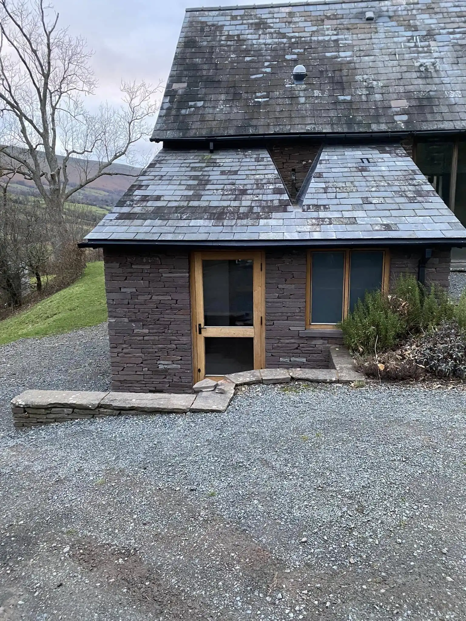 Home extension showing completed construction work and quality finishes