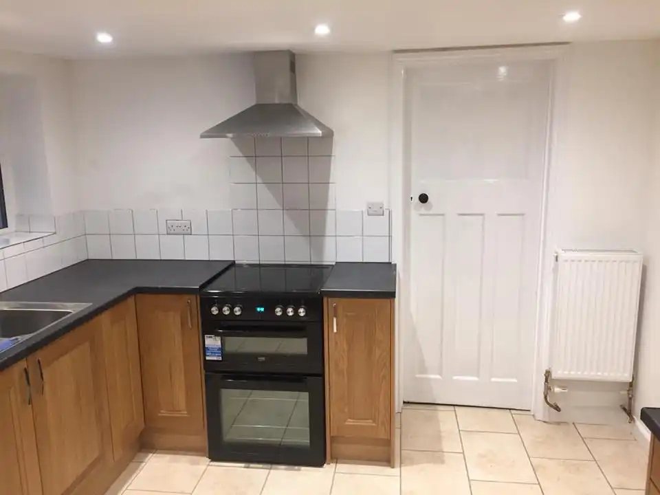 Professional tiling and flooring installation showing quality finish