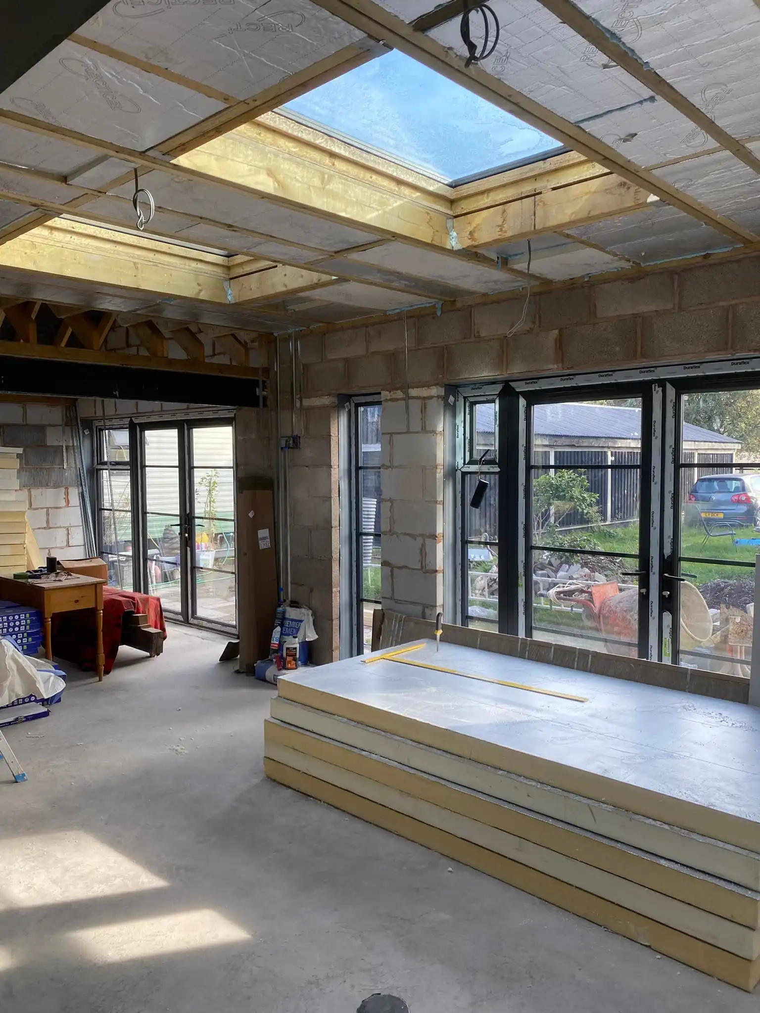 General building and joinery work showing skilled craftsmanship and quality construction